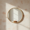 Specchio Duna — legno chiaro e vetro, Kaya Deco