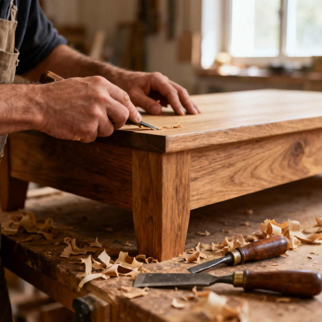 Expert hands, fine materials
